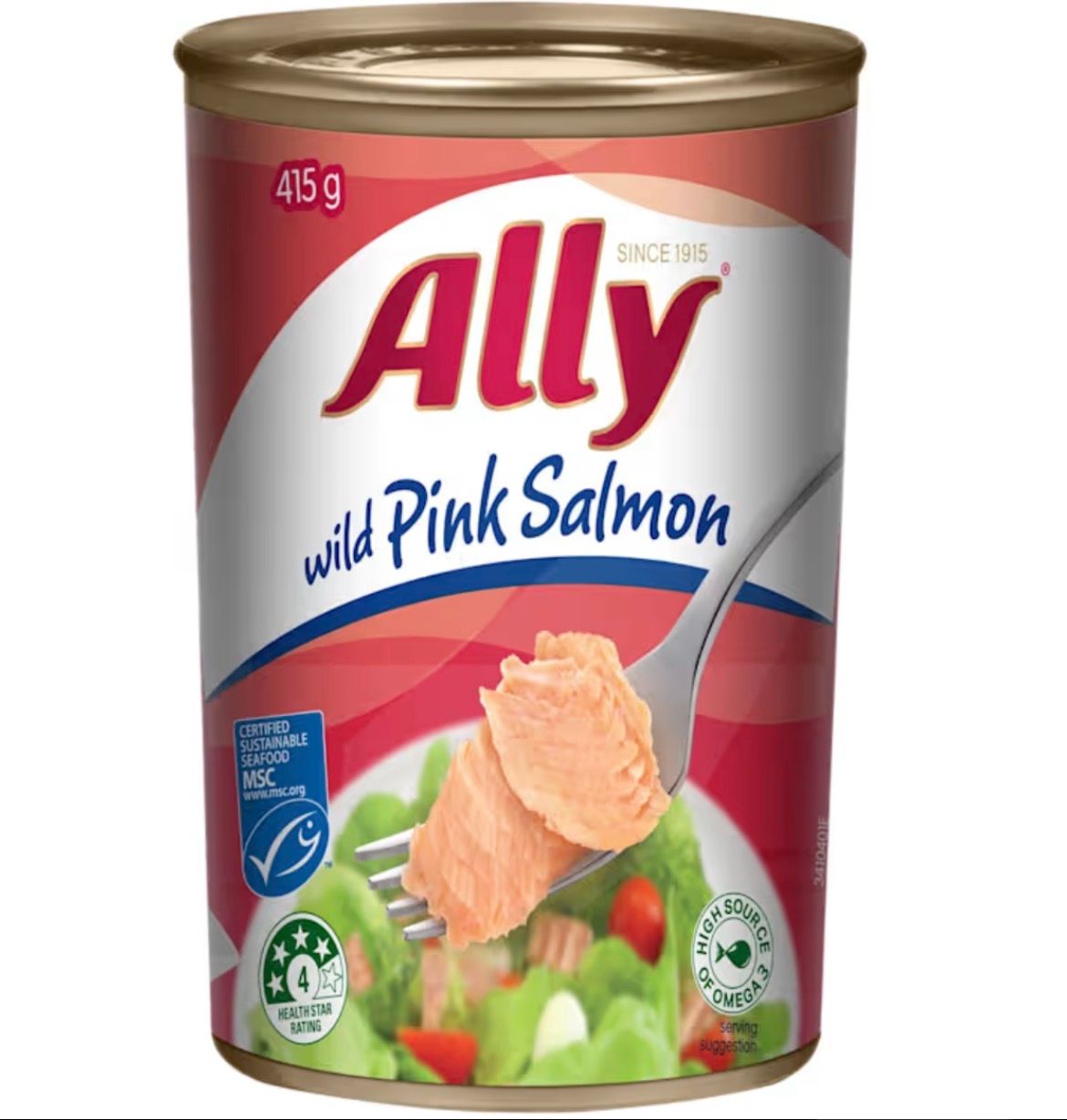 Ally pink salmon 415g