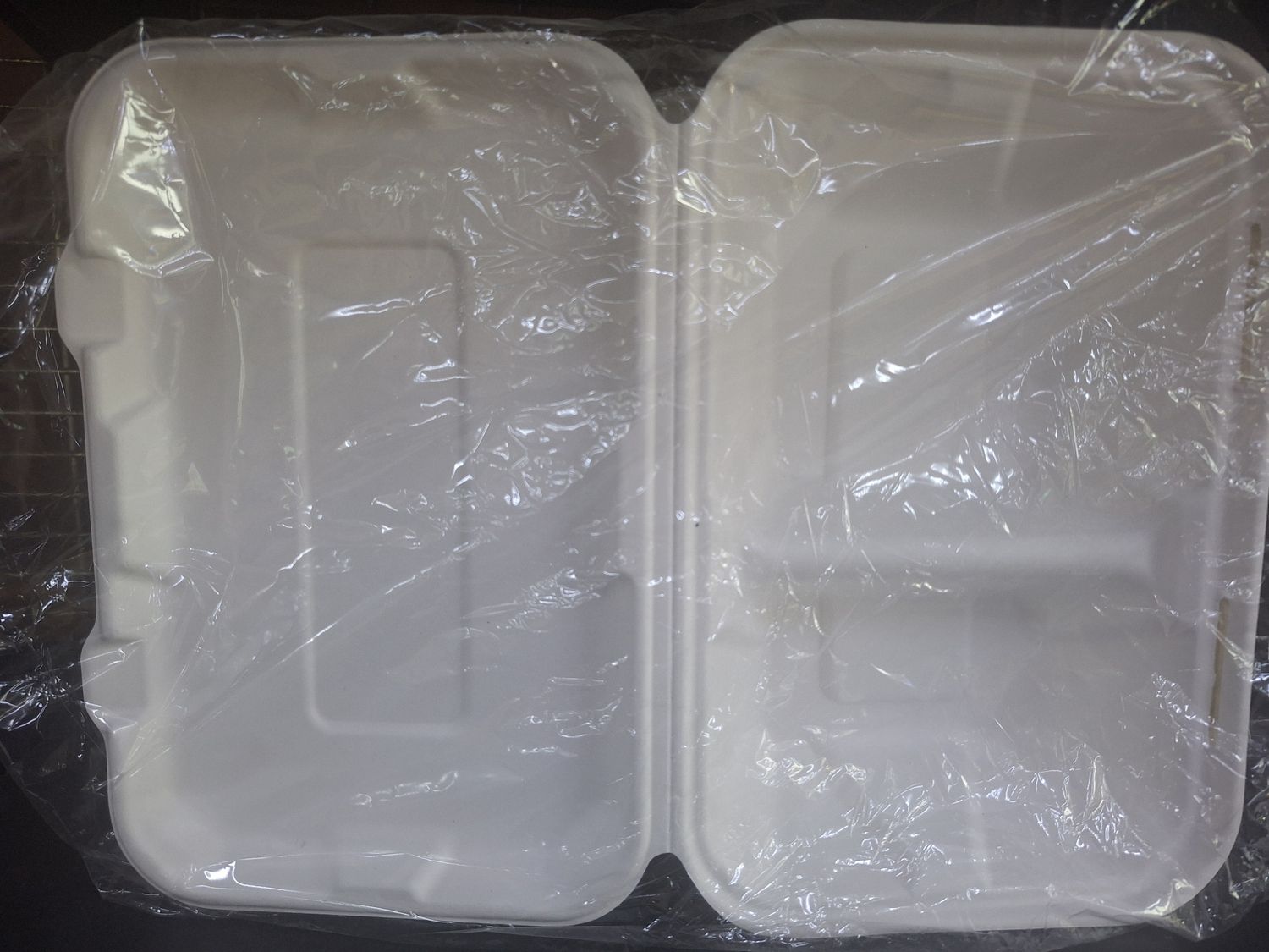 Takeaway Container 2 Compartment  medium 50pc