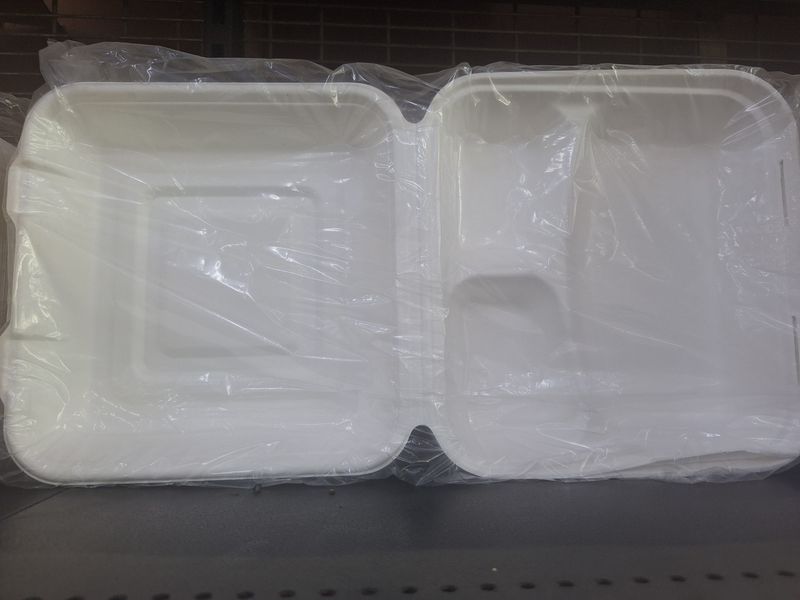 Takeaway Container 3 Compartment  large 50pc