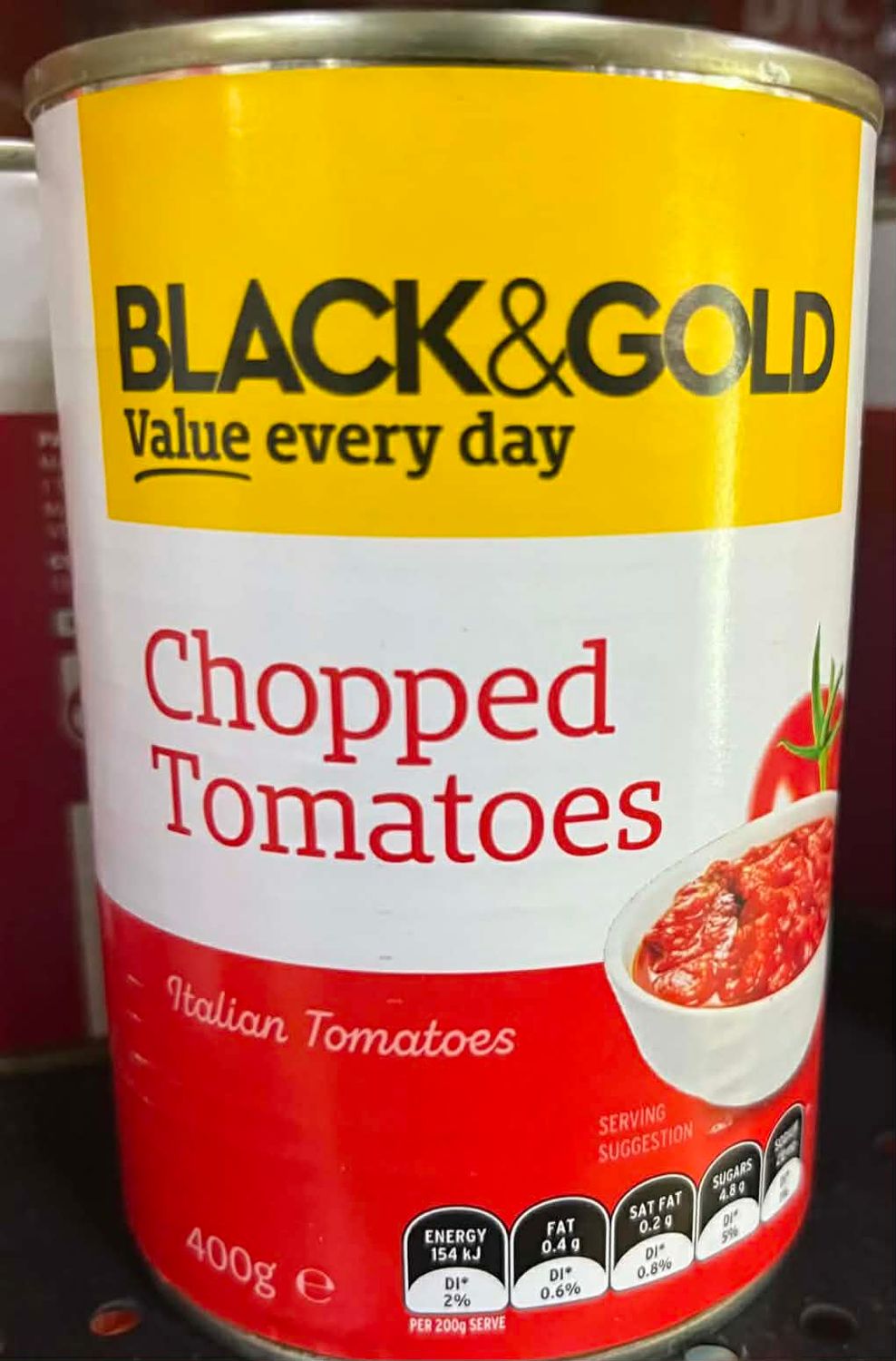 B&amp;G Chopped tomatoes
