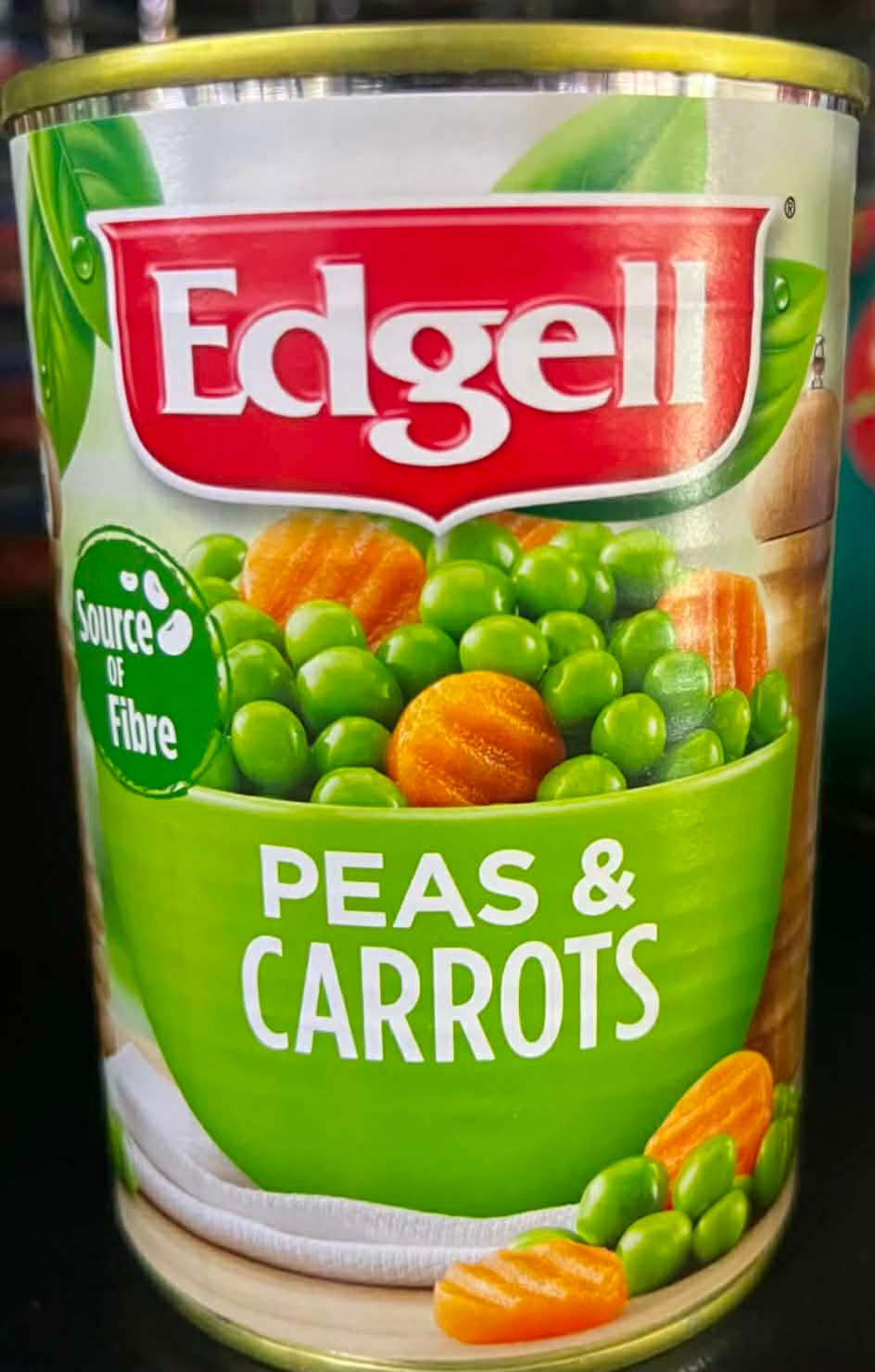 Peas and carrots