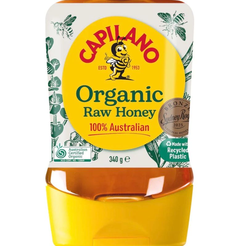 Capilano Organic Raw Honey 340g