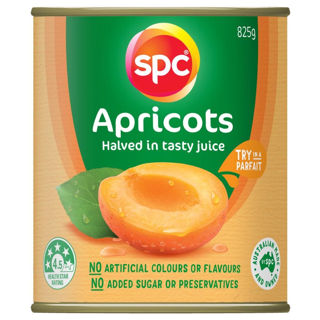 Apricots Halved in tasty juice 825g