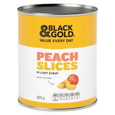 B/H Peach slices 825g
