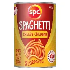 SPC Spaghetti cheesy cheddar 420g