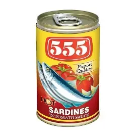 HOT SARDINES in Tomato sauce 425g