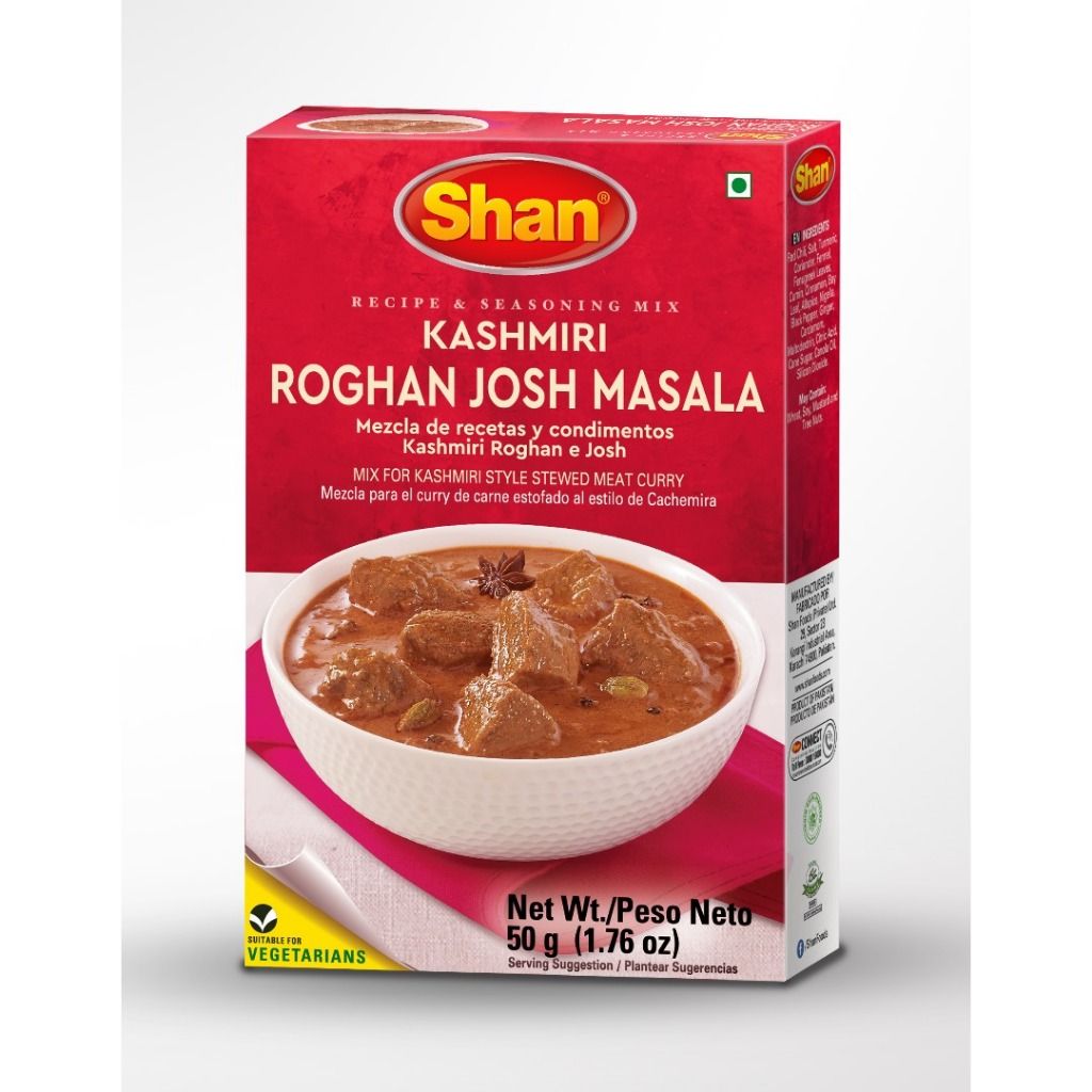 Shan Kashmiri rogan josh masala stewed meat curry 50g