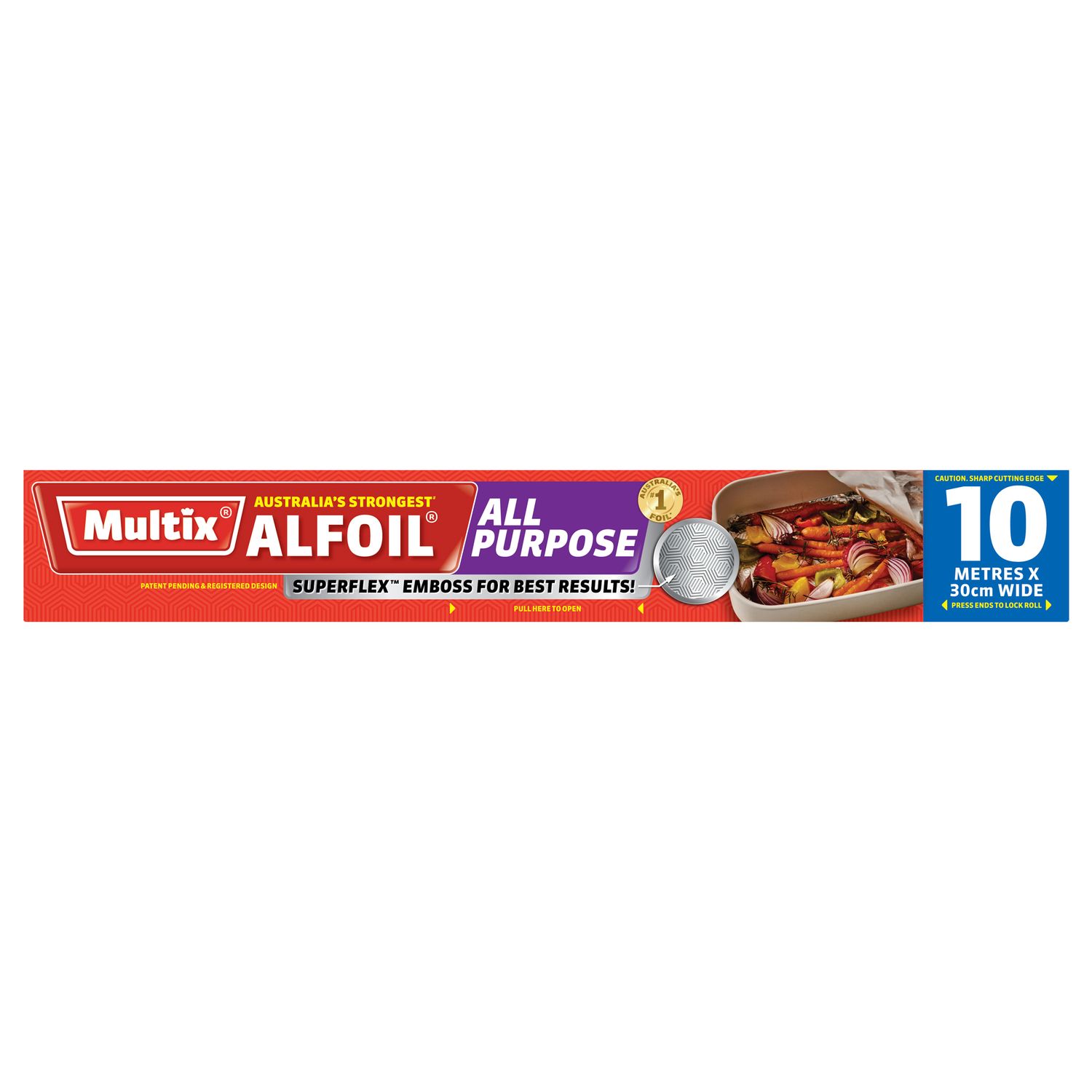 MULTIX Alfoil all-purpose 10 Metres x 30cm wide
