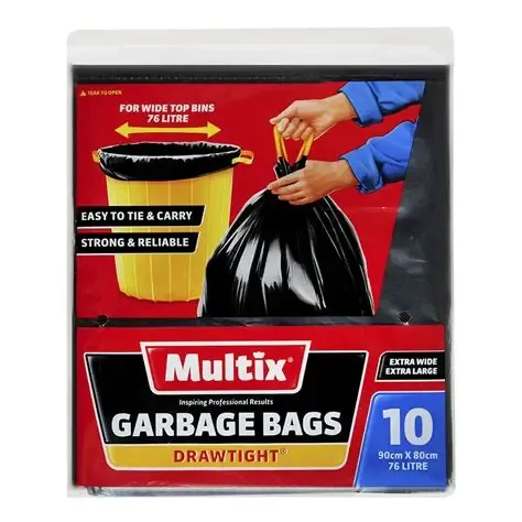 Multix Garbage Bags 76ltr 90cm x 80cm