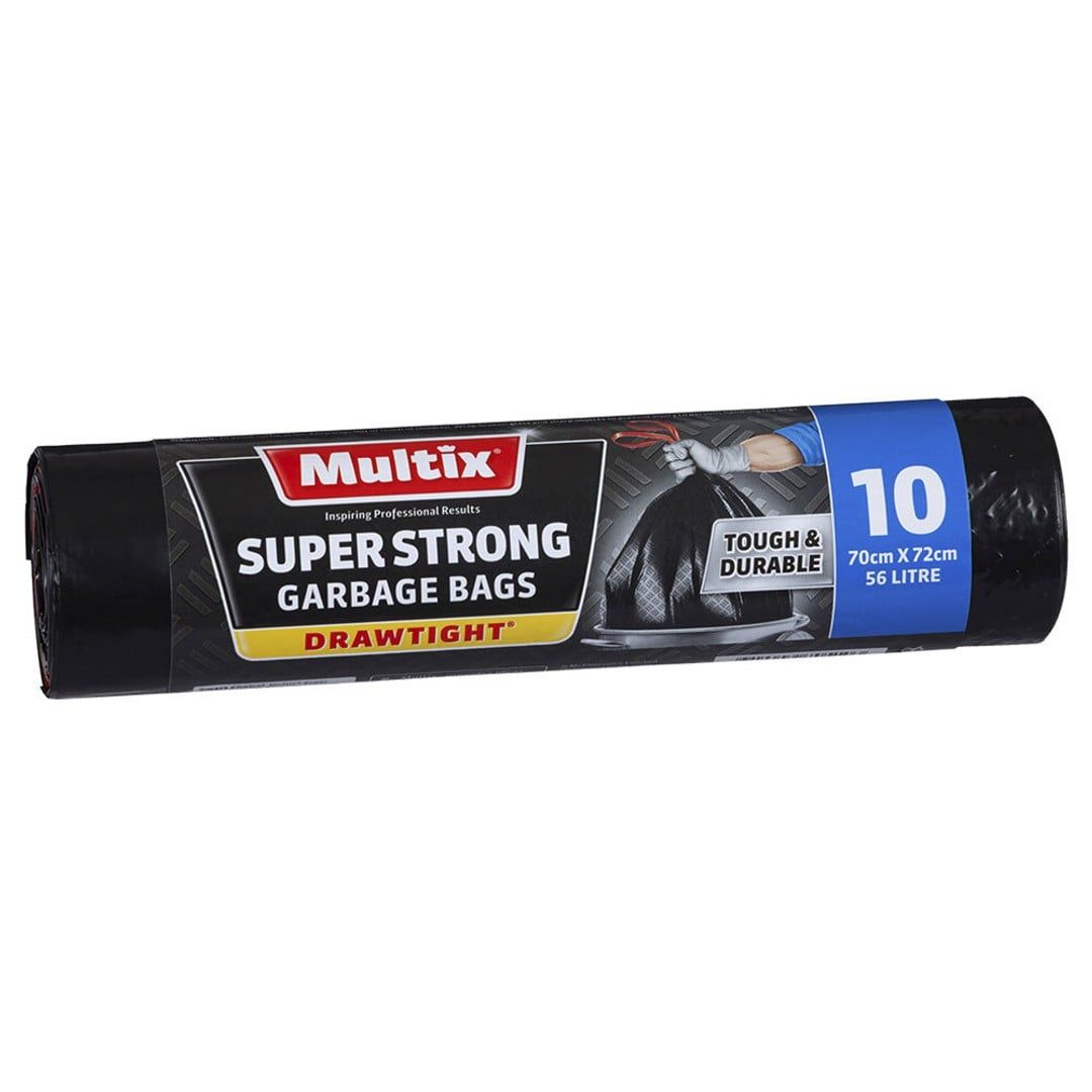 Multix Super Strong Garbage Bags 10pck 70cm x 72cm