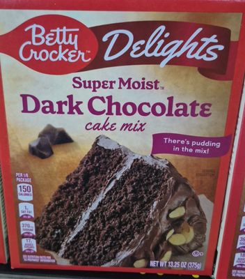 Dark chocolate cake