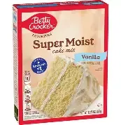 BETTY CROCKER Super Moist Cake Mix Vanilla 375g