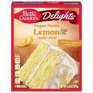 BETTY CROCKER Super Moist Cake Mix Lemon 375g