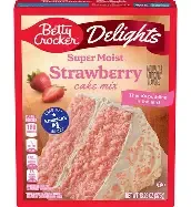 DELIGHT Super Moist Strawberry Cake mix 375g