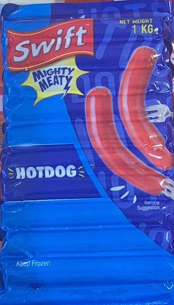 Mighty Meaty Hotdog 1kg