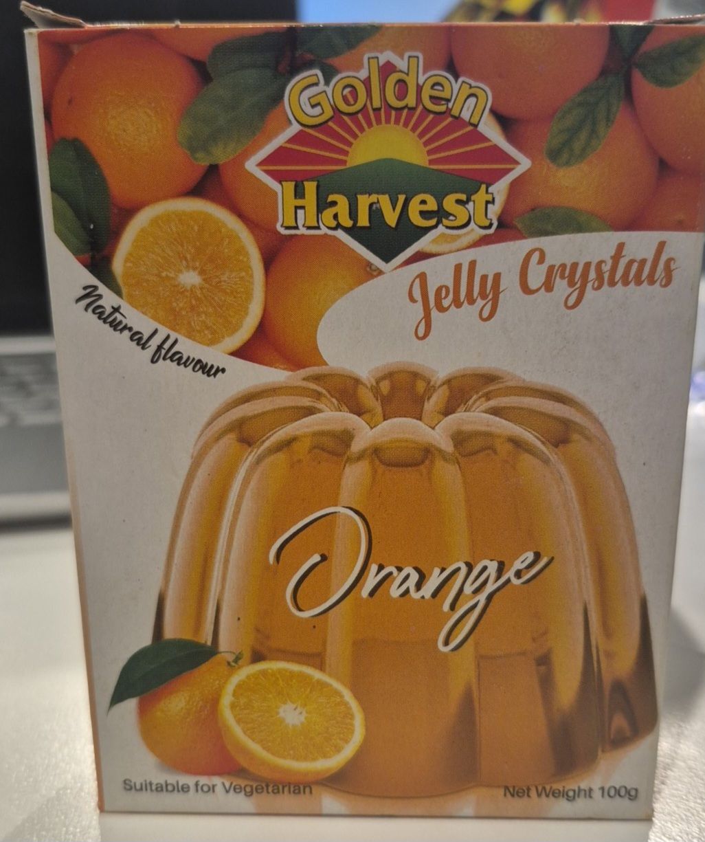 Jelly crystal  orange