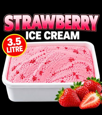 Strawberry ice cream