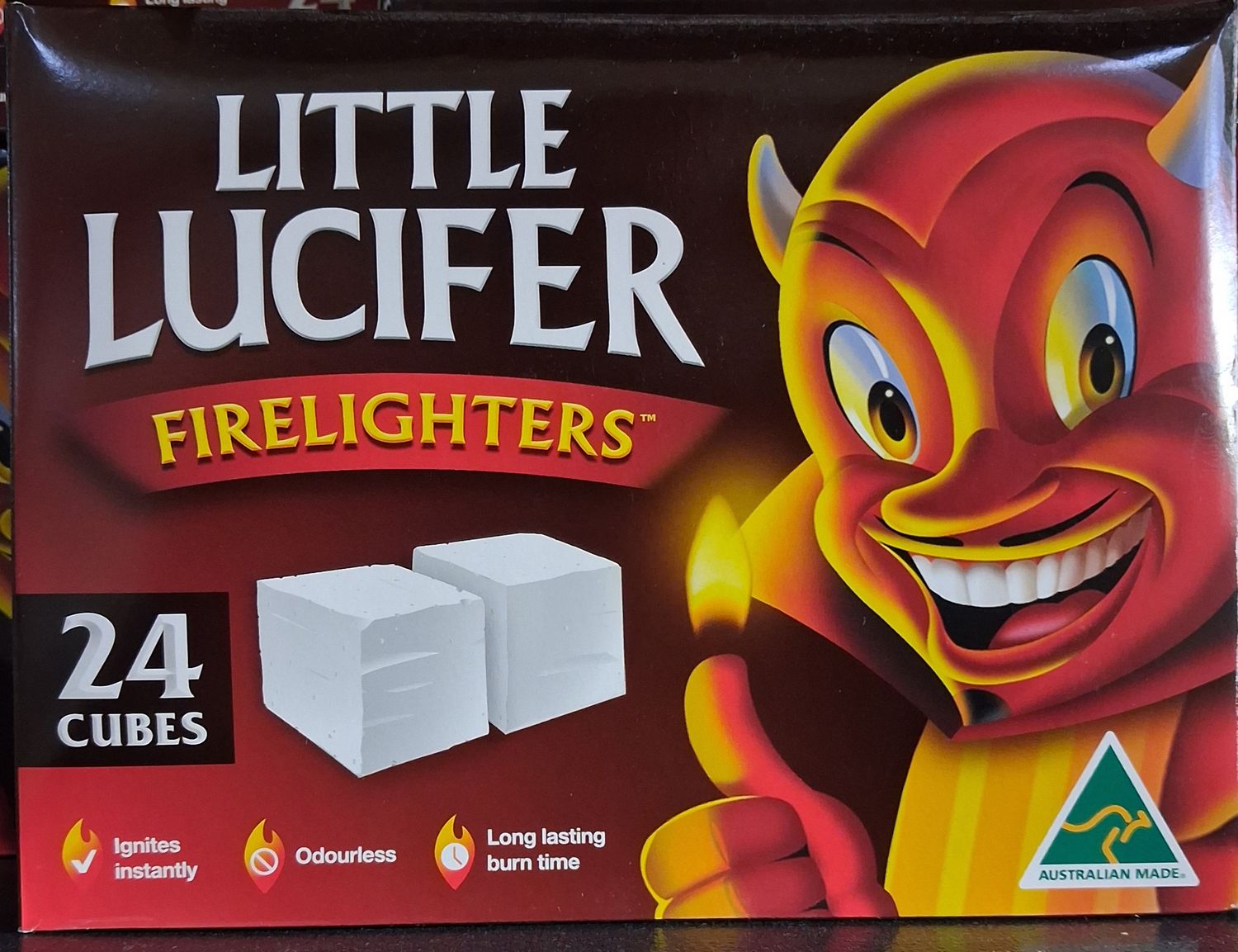 Little Lucifer Firelighters 24 cubes
