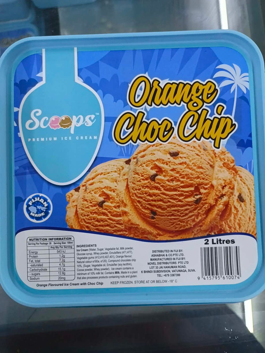 Scoops Orange Choc Chip