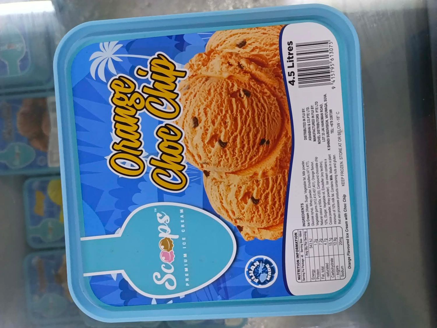 Scoops Orange Choc Chip
