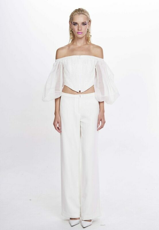 PYTHON TOP (White) - Available 30 days from Order