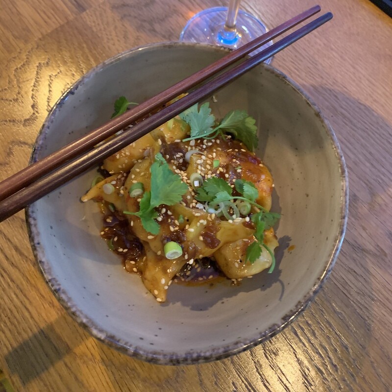 Ginger Prawn Dumplings