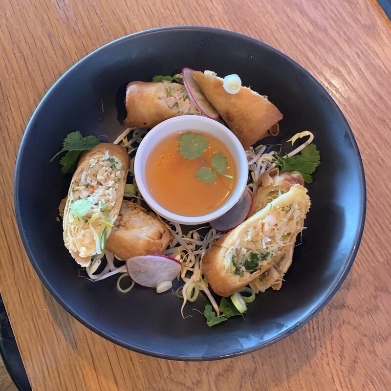 Macau Prawn & Chicken Spring Rolls