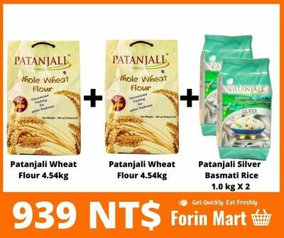 Combo (Wheat Flour + Basmati Rice)