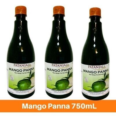 Patanjali Mango Panna Sharbat750mL X 3