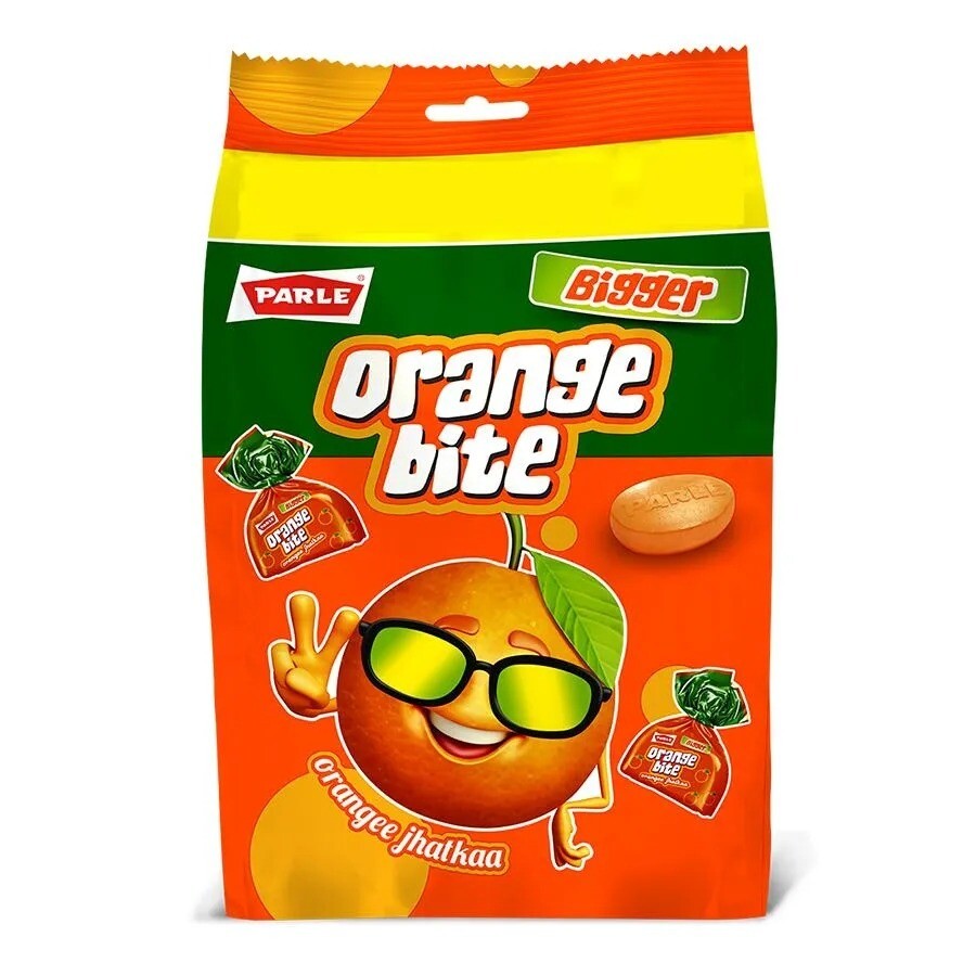 Parle Orange Bite 195g