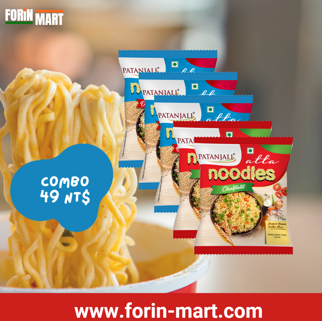 COMBO Atta Noodles DesiMasala &amp; Chatpata 60g