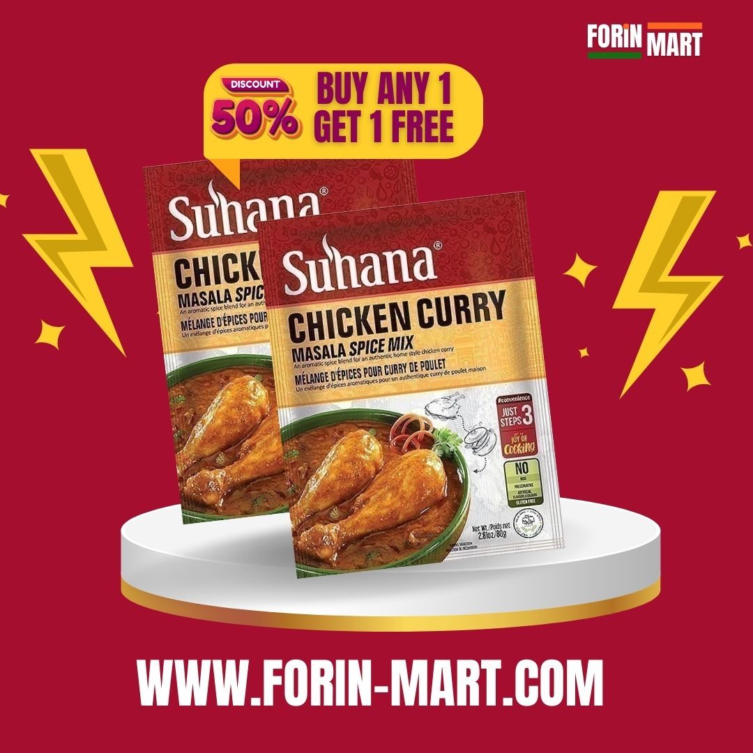 Chicken Curry Masala MIX 80g (BAG1 FREE)