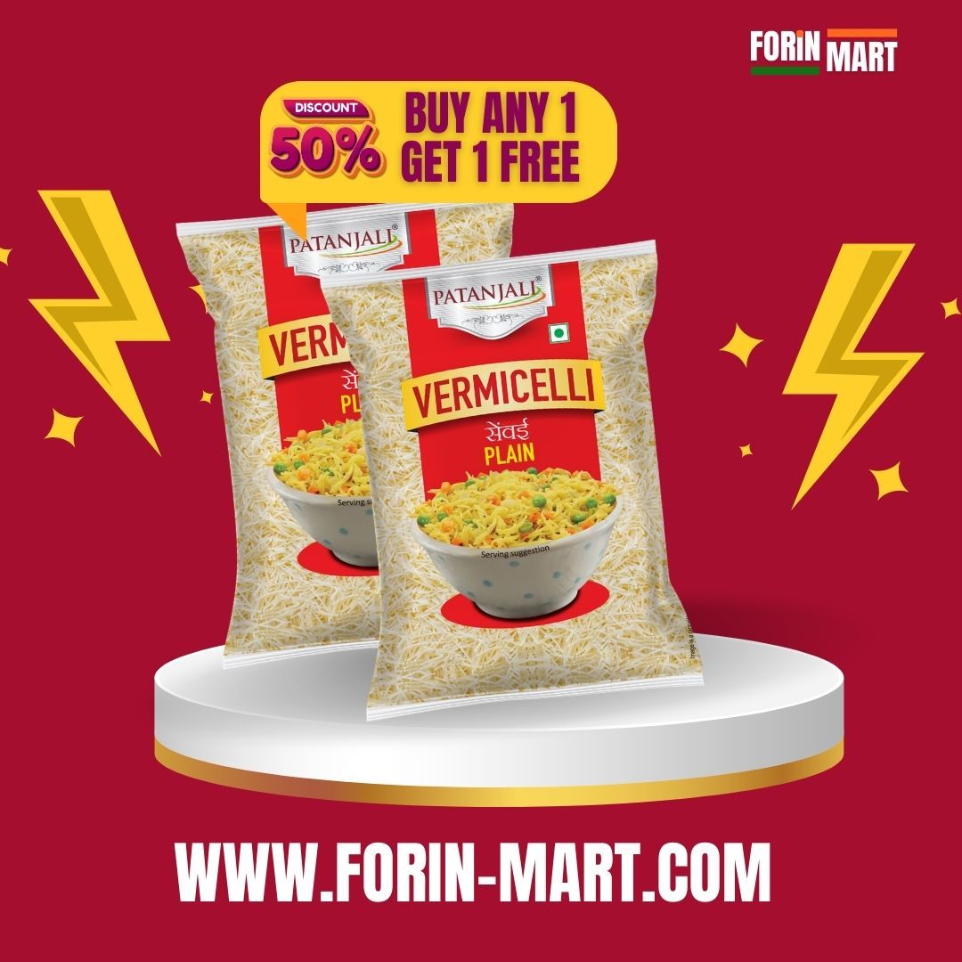 Patanjali Vermicelli 400g  (BAG1 FREE)