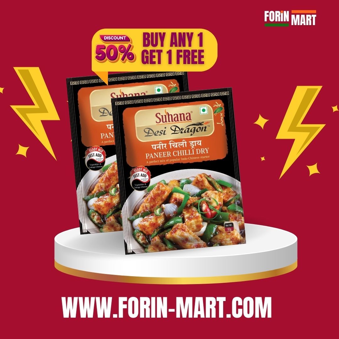 Paneer Chilli Mix 50g  (BAG1 FREE)