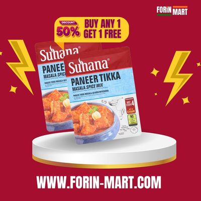 Paneer Tikka Masala Mix 50g  (BAG1 FREE)