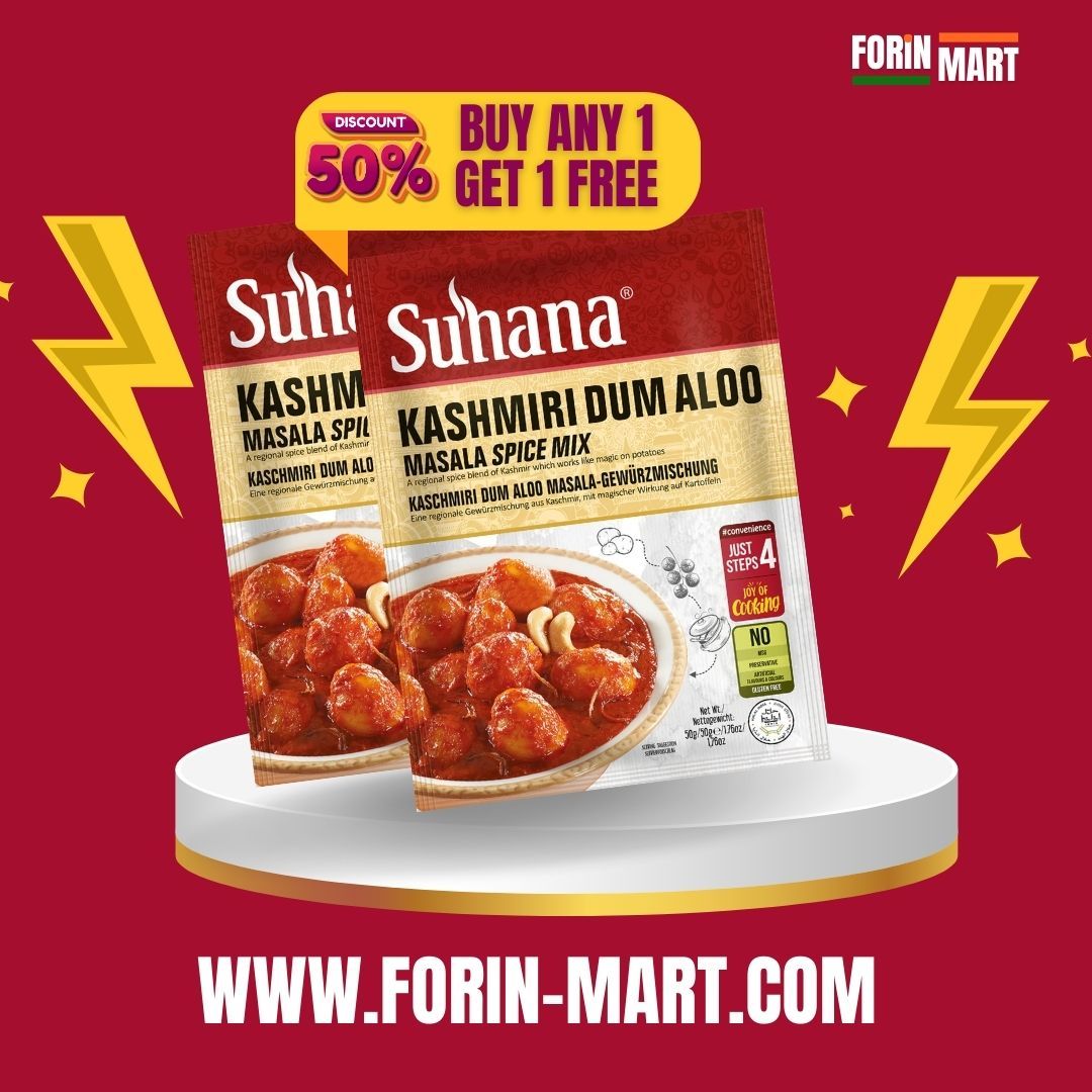 Kashmiri Dum Aloo Mix 50g (BAG1 FREE)