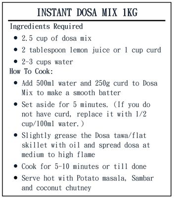 Instant Dosa Mix 200g