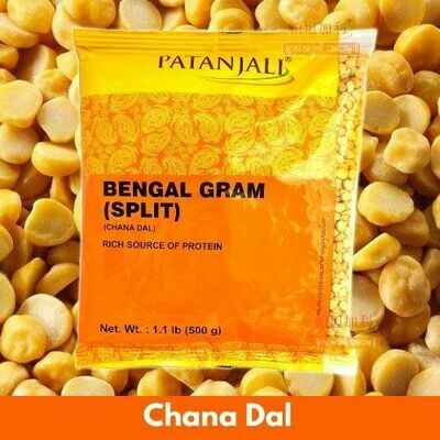 Patanjali Chana Dal (Bengal Gram Split) 500g/1Kg