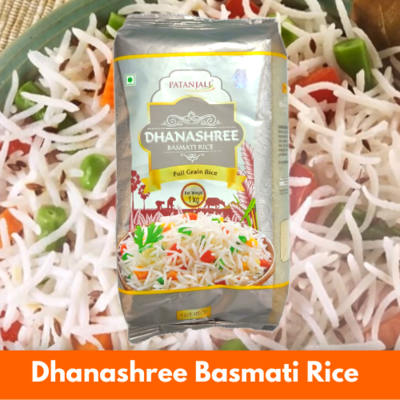 Patanjali Dhanashree Basmati Rice (Extra Long) 1Kg