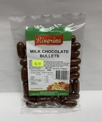 Milk Chocolate Bullets (200g)