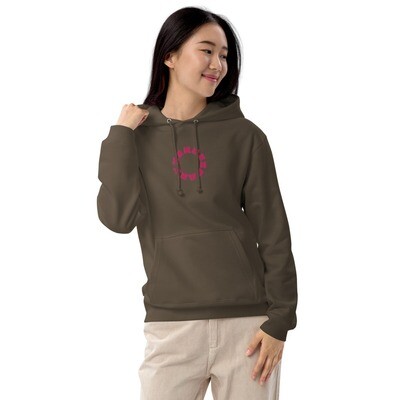 Unisex french terry pullover hoodie