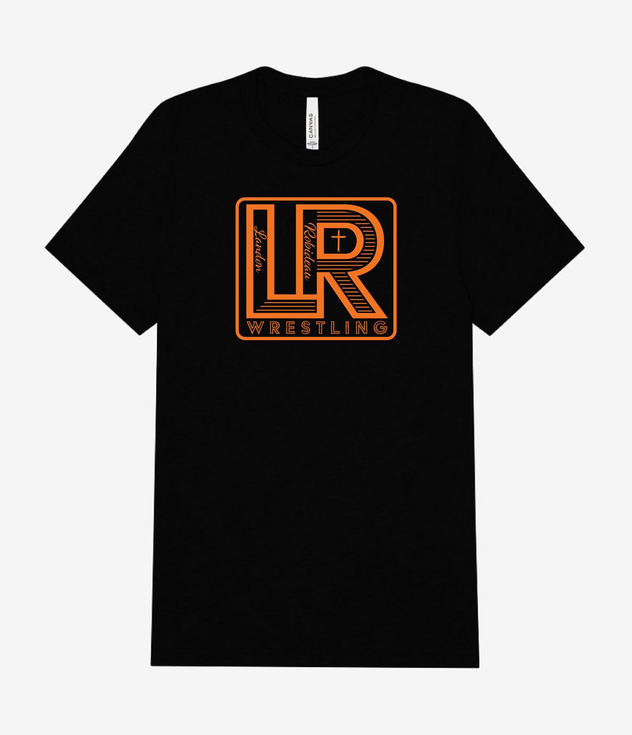 Landon Robideau LR Wrestling Apparel ADULT BLACK