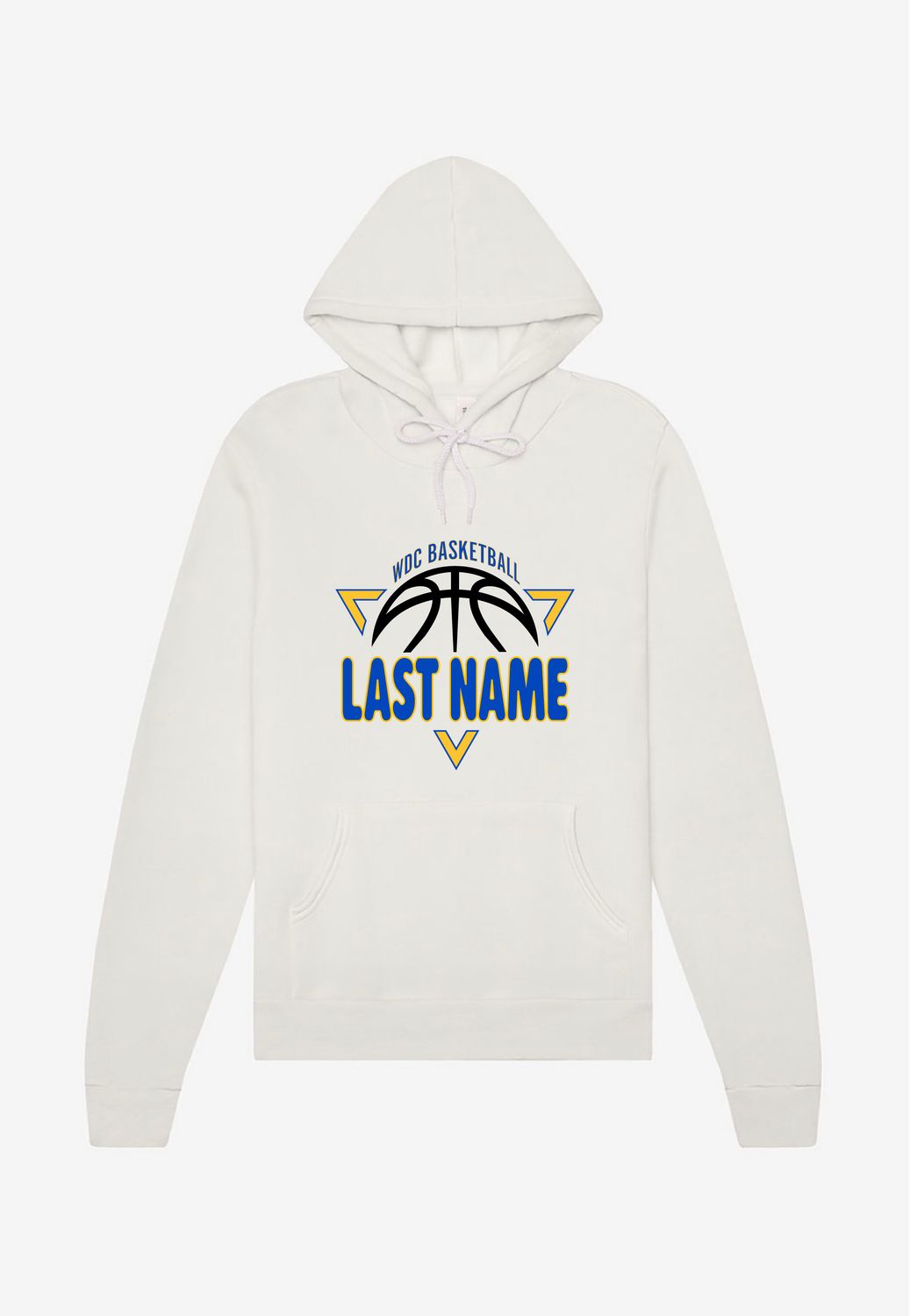 WDC Basketball Custom Hooded Sweatshirt