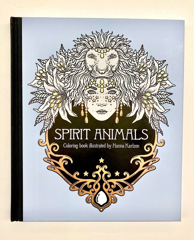 NEW -  Spirit Animals coloring book, Hanna Karlzon