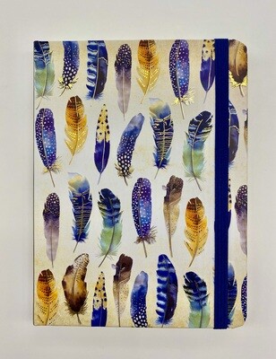 NEW - Watercolor Feathers Journal