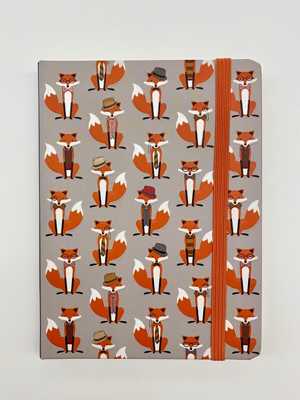 NEW - Dapper Foxes Journal (Diary, Notebook), Peter Pauper Press