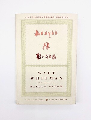 NEW - Leaves of Grass: The First 1855 Edition (Anniversary), Walt Whitman ; Harold Bloom