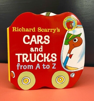 NEW - Richard Scarry's Cars and Trucks from A to Z, Scarry, Richard
