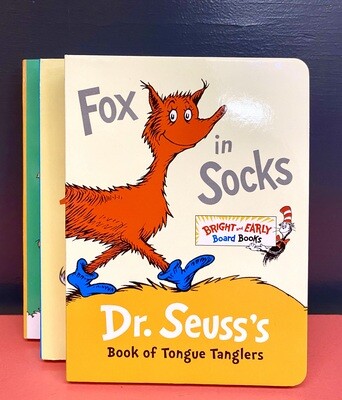 NEW - Fox in Socks, Dr. Suess 