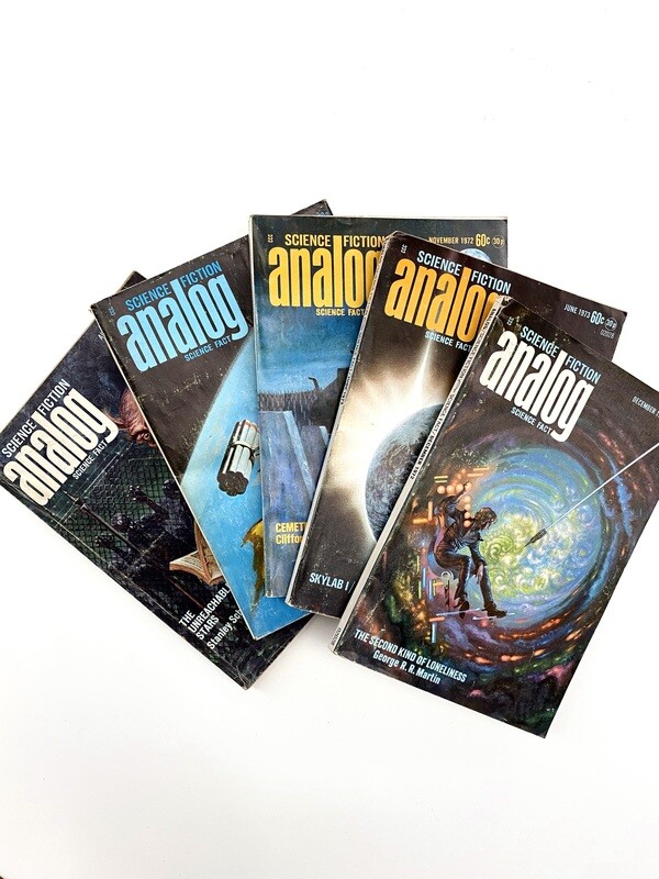 USED - ANALOG Science Fiction/Science Fact June 1973, Ben Bova, editor